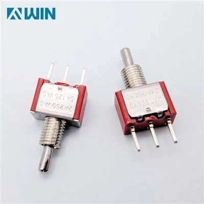 PCB 마운트 서브 최소 수직 토글 스위치